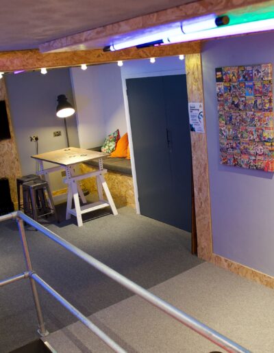 Green Room Chill out area